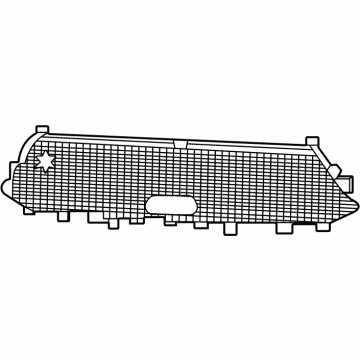 2022 Jeep Grand Cherokee Grille - 68590202AC