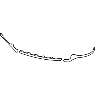 Mopar 68577398AA Filler Molding, Front Lower