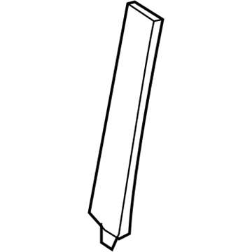Mopar 4806093AD Applique, Rear Driver Side