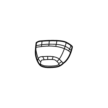 Mopar 6XP20WT3AB Outer Belt Assembly Cover, Beige/Black