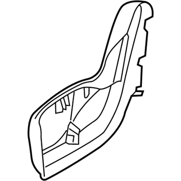 Mopar 5SP46DX9AF Track Cover, Black/Gray