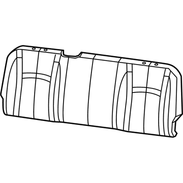 Ram 68053453AA Seat Back Pad