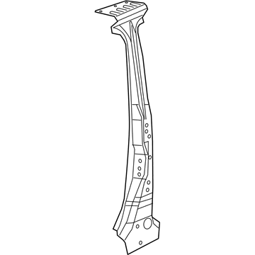 Jeep 68468478AA Reinforcement - B - Pillar