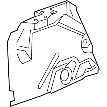 Mopar 5048574AE Heat Shield, Inner