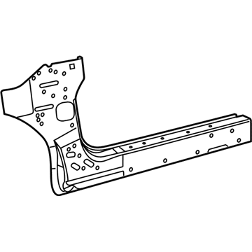 Mopar 5155827AL Inner Rocker, Driver Side