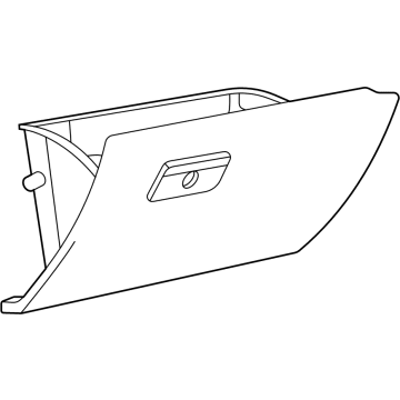 Dodge 7EH07DX9AA Glove Box Door