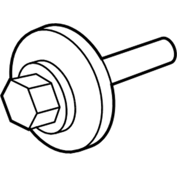 Jeep 6509487AA Bolt - Hexagon Flange Head