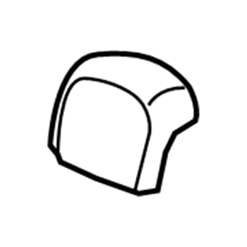 Mopar 5ZM14ND5AA Headrest Cover, Front