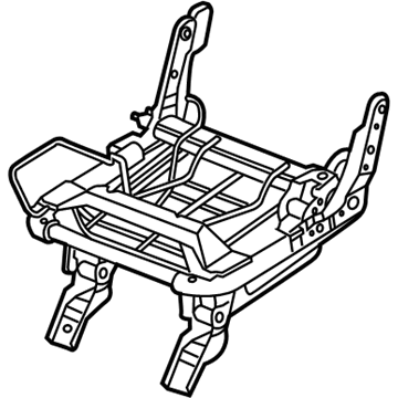 Mopar 68289072AA Cushion Frame, Rear Lower Passenger Side