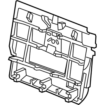 Mopar 68275723AA Seat Back Panel, Rear Driver Side