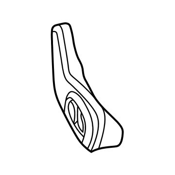 Mopar 5ZD49LXHAA Side Trim Panel, Front