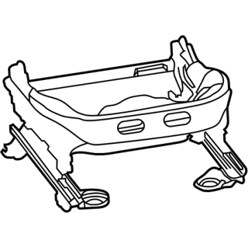 Mopar 68520570AA Seat Frame, Front