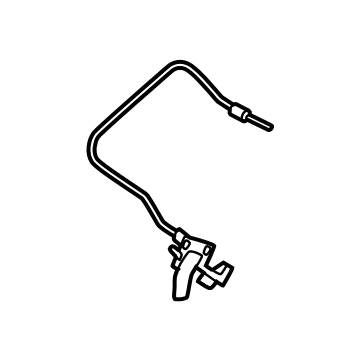 2023 Dodge Hornet Hood Cable - 68621116AA