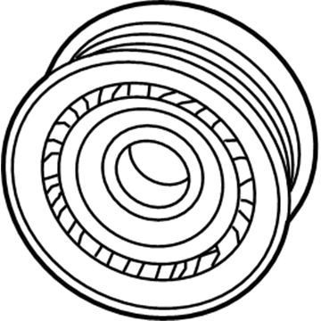 Jeep 5281301AA Idler Pulley