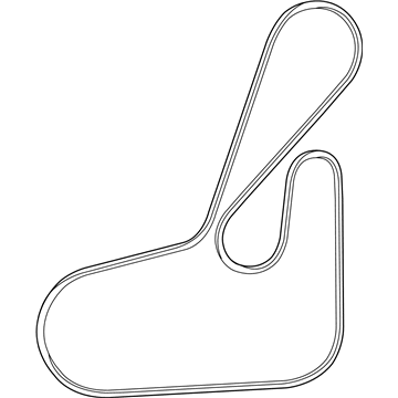 Jeep 4627534AA Serpentine Belt