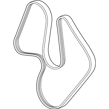 Dodge 5281374AA Serpentine Belt