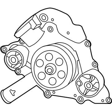 Chrysler 68346915AA Water Pump