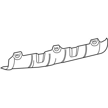 Mopar 68268791AA Tank Shield, Center