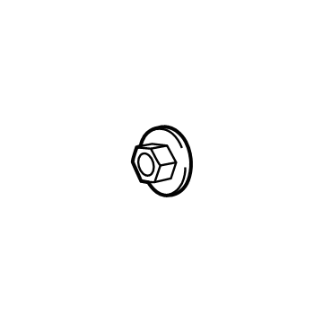 Ram 6508689AA Isolator Nut