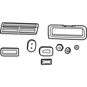 Mopar 68524072AA Seal Kit, Front
