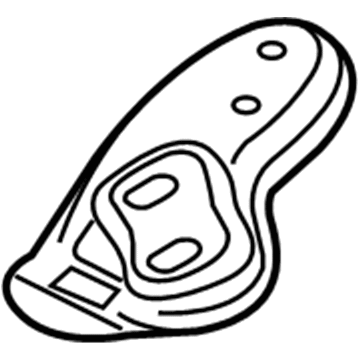 Mopar 4877366AC Bracket, Passenger Side