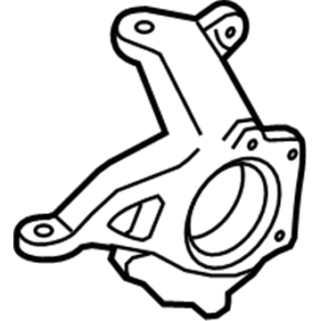 Jeep Wrangler Steering Knuckle - 68477358AA