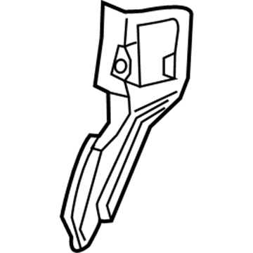 Mopar 68186472AB Striker Reinforcement, Lower Passenger Side