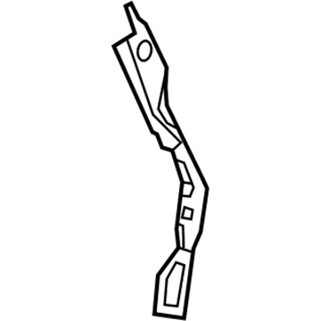 Chrysler 68227960AA Lower Pillar Reinforcement