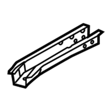 Mopar 5076317AA Rail Section, Rear Driver Side