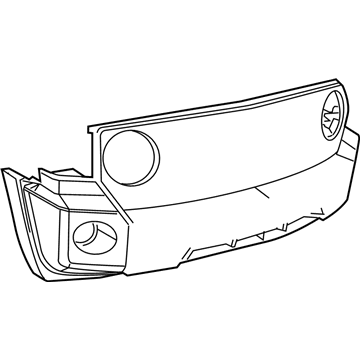 Mopar 68021299AB Bumper Cover, Front