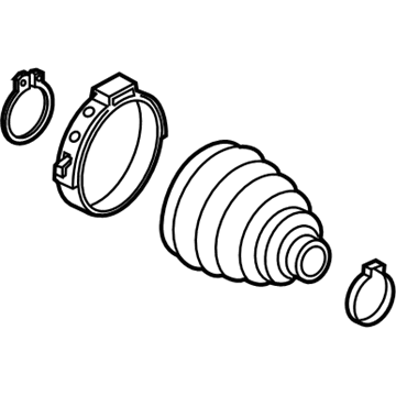 Dodge 68267183AA Outer CV Joint Boot