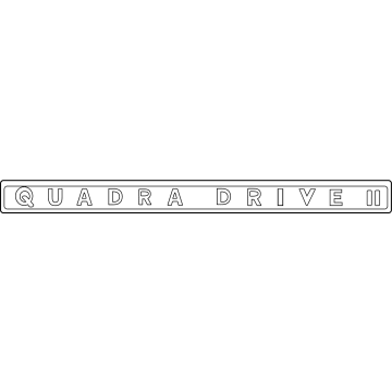 Jeep Grand Wagoneer Emblem - 68542130AA