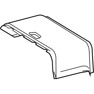 Mopar 5123108AA Headliner, Rear Upper