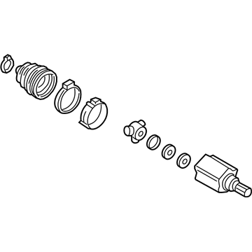 Jeep Renegade CV Joint - 68275260AA