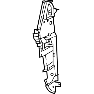Mopar 68453534AA Side Shield, Passenger Side