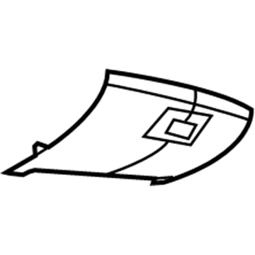 Mopar 1KL97DX9AA Cover, Front