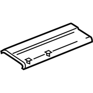 Mopar TW33BD1AD Scuff Plate, Front Driver Side