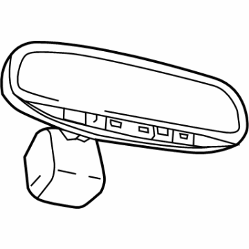 2023 Jeep Wagoneer L Car Mirror - 68400498AA