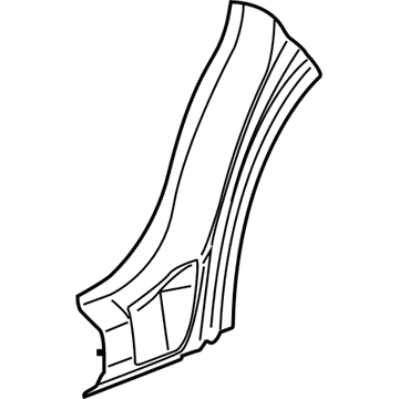 Mopar 4389570AC Lower Reinforcement, Passenger Side