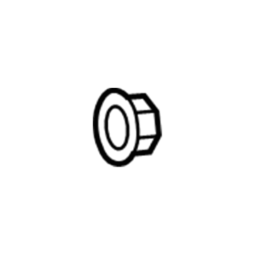 Jeep 6100050 Lower Hinge Nut