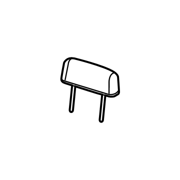 Ram 6CN101X9AB Headrest, Outer