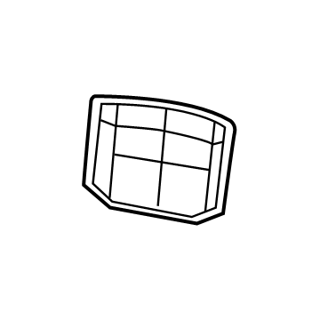 Mopar 5ZK51TX7AC Lid, Rear Center