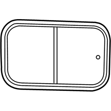 Ram 68198976AB Sliding Glass
