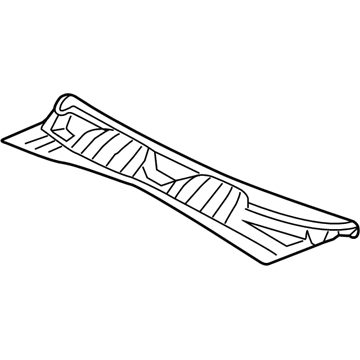 Mopar 55157159AJ Cowl Grille