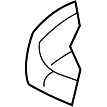 Mopar 5093494AA Seat Cushion Pad, Front Passenger Side