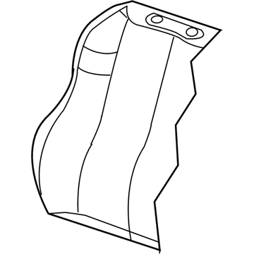 Mopar WK361DVAA Seat Back Cover, Front