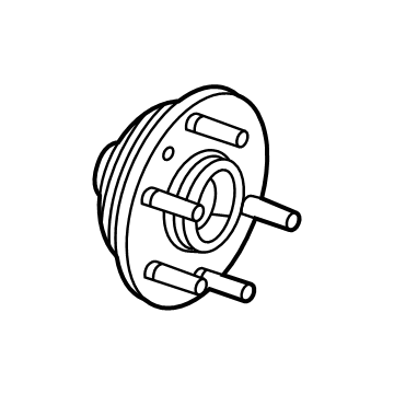 Jeep Wheel Hub - 68422141AA