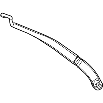 Mopar 68316738AA Wiper Arm, Front Passenger Side