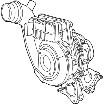 Mopar 68211213AD Turbocharger