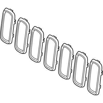 Mopar 6VM90SZ0AA Trim Ring, Front
